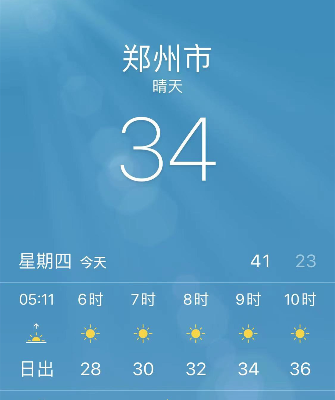 高溫在崗，今天最高41℃(圖1)